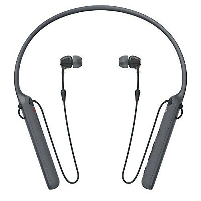 #ad Sony Wireless Earbuds WI C400: Bluetooth Canal Type Model Black WI C400 B $125.00
