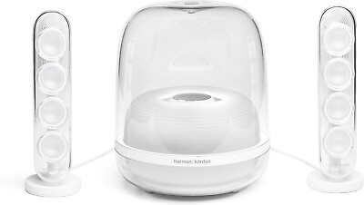 #ad Harman Kardon SoundSticks IV Bluetooth Speaker System White $259.99