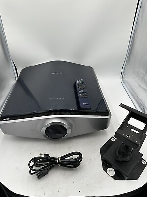 #ad Sony VPL VW200 SXRD Home Theater Projector TESTED W ceiling Mount amp; Remote $719.99