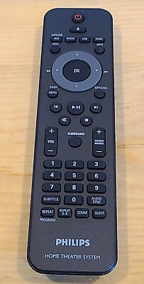 #ad PHILIPS HOME THEATER REMOTE CONTROL 996510026446 for HTS6120 HTS6120 37 $12.85