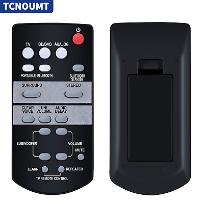 #ad New FSR64 ZG80730 Remote Control For Yamaha Sound Bar YAS 152 ATS 1520 YAS 152BL $12.96
