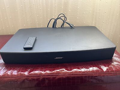 #ad #ad Bose Solo TV Sound System Speaker 410376 w Remote Tested Working $69.99