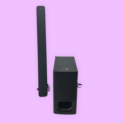 #ad Sony SA S350 Wireless Soundbar SA WS350 Subwoofer Black #D8194 $77.98
