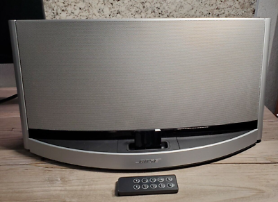 #ad Bose SoundDock 10 Digital Music System Silver w Bluetooth $174.00