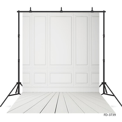 #ad White Empty Room Wall Floor Photography Backgrounds Backdrops for Photo Studio $24.00