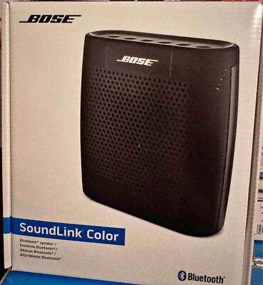 #ad Bose SoundLink Color Bluetooth Speaker 415859 Black NEW $125.00