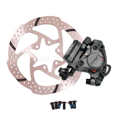 #ad TRP HY RD Cable Actuated Hydraulic Bike Disc Brake Gray Rear 140 RotorAdapter $75.00