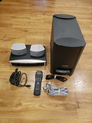 #ad BOSE AV3 2 1 II Media Center w PS3 2 1 II Powered Speaker System Complete $190.00