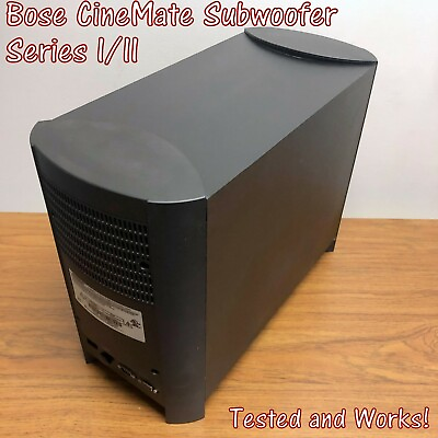 #ad #ad Bose CineMate Subwoofer for Series I amp; II Tested in Great Condition $29.60