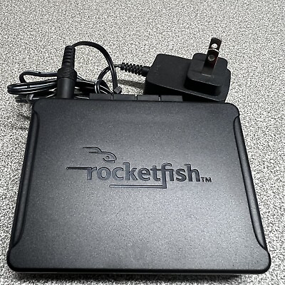 #ad Rocketfish Universal Wireless Rear Speaker Kit RF WHTIB Sender W Power Supply C $26.87