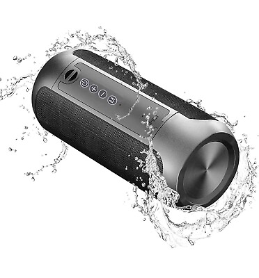 #ad Portable Wireless Stereo Bluetooth Speakers Outdoor Waterproof $60.00