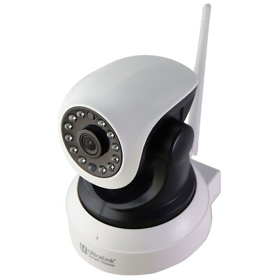 #ad UltraLink Smart Home HD Pan amp; Tilt Wi Fi Camera White $15.99