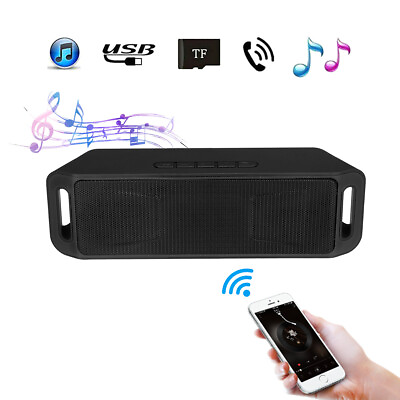 #ad #ad LOUD Bluetooth Speaker Wireless Waterproof Outdoor Stereo Bass USB TF FM Radio $9.49
