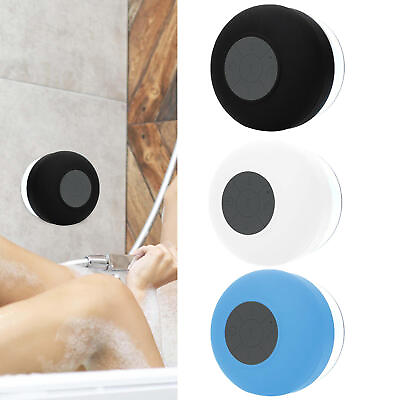 #ad Shower Mini Speaker Wireless Suction Cup Waterproof Car Speaker For Bathroom $11.67