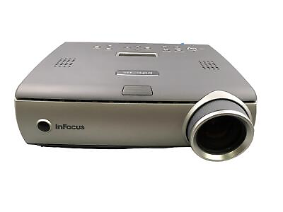 #ad InFocus LP600 Home Office Theater Grey Projector 68 Hours $69.99