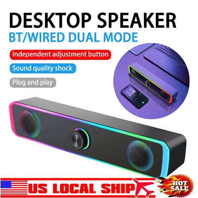 #ad Wireless Surround Sound Bar Speaker System Bluetooth Subwoofer TV Home Theater $26.17