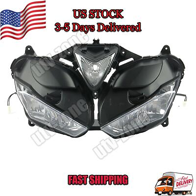 #ad IF Front Motorcycle Headlight Headlamp Fit for Yamaha 2014 2018 YZF R25 R3 m012 $169.00