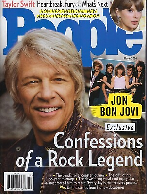 #ad People Magazine May 6th 2024 Jon Bon Jovi $11.99