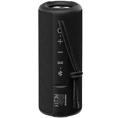 #ad Bluetooth Speakers Waterproof and Portable Outdoor Wireless Speaker Black $57.81