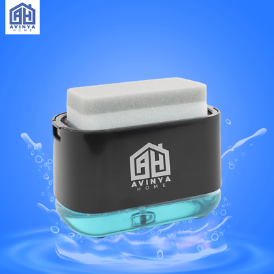 #ad Avinya Home Kitchen Sink Soap Dispenser Pump with Sponge amp; Scrubber $15.99