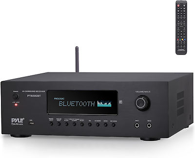 #ad 1000W Bluetooth Home Theater Receiver 5.2 Channel Surround Sound System $353.45