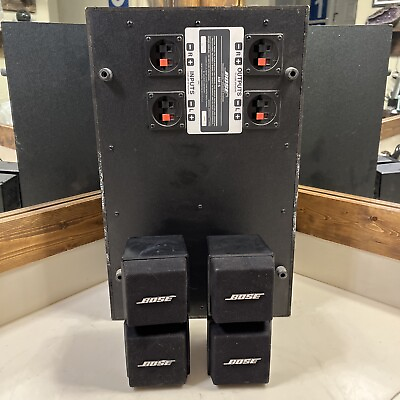 #ad Bose AM 5 Acoustimass Speaker System Low Profile Subwoofer Module $99.99