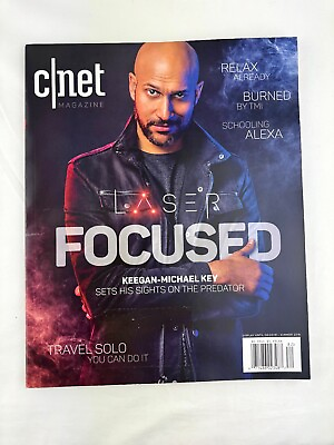 #ad Cnet Magazine Summer 2018 Keegan Michael Key Cover $2.49