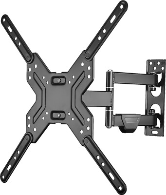 #ad Best Buy Essentials Full Motion TV Wall Mount for 19 50quot; TV up to 55LBS BE MSFM $26.99