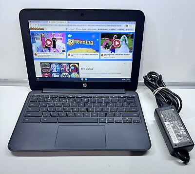#ad HP Chromebook 11 G4 Laptop Intel 2.16 GHz 4 Memory 16 HD Bluetooth HDMI Webcam $39.99