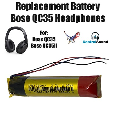 #ad NEW Replacement Battery Part for QuietComfort 35 QC35 QC35 II Bose Headphones $29.99