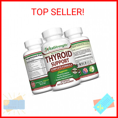 #ad Thyroid Support Complete Formula to Help Weight Loss amp; Improve Energy with Bla $16.68