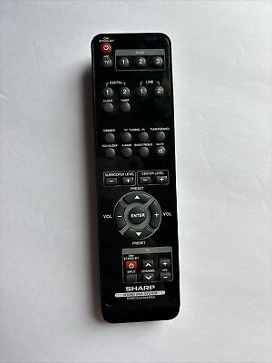 #ad New GA248AWSA RRMCGA248AWSA Replaced Remote for Sharp Sound Bar HT SB600 HTSB600 $16.00