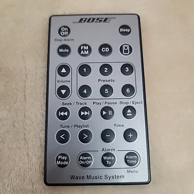#ad Bose Wave Music System Remote Control 313975 001 Authentic Genuine $16.47