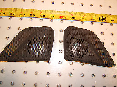 #ad Lexus LS400 1995 Door Top speakers Left amp; Right inside Brown OEM 2 Covers $59.00