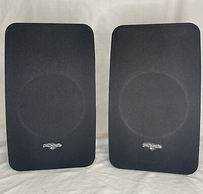 #ad Polk Audio M Series M1 Surround Speakers With Wall Mount Bracket *Very nice* $30.00
