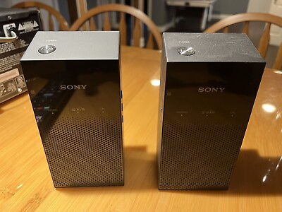#ad Sony Altus S Air ALT SA34R Wireless Speakers amp; Remote Mint Cond Plugs Into Wall $75.00