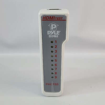 #ad Pyle Home HDMI High Definition Cable Tester Battery Operated PHCT85 $14.95