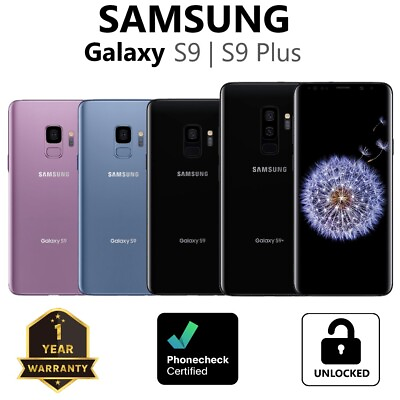 #ad Samsung Galaxy S9 S9 Plus 64GB 128GB 256GB Unlocked Smartphone $109.95