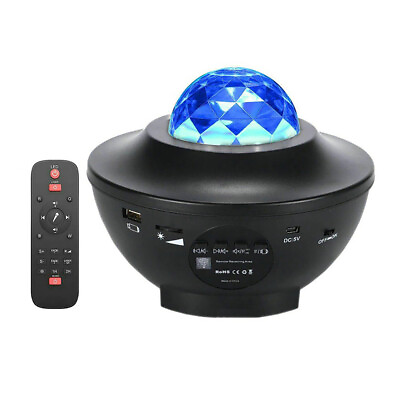 #ad Star Projector Galaxy LED with Bluetooth Speaker Remote Control Sky Lamp for Kid $29.99