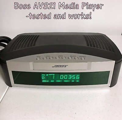#ad ♬ Bose AV 3 2 1 Media Center Receiver only 321 Series I works excellently $149.00