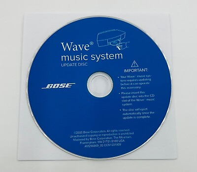 #ad One New Bose Wave Multi Cd Changer Update Disc cd $24.99