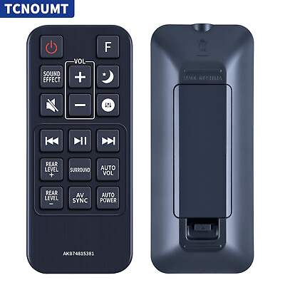 #ad New AKB74815381 For LG Sound Bar Remote Control SPJ8B W SJ7 SJ7 C SJ7C SPJ8BW $7.99