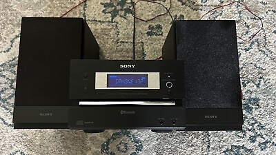 #ad Sony Bluetooth HCD BX5BT Micro HiFi Component CD Stereo System Two Speakers $49.00