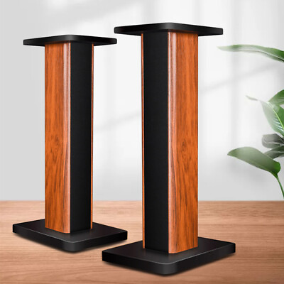 #ad 2x 36quot; inch Bookshelf Speaker Stands Surround Sound Home Theater Holder Support $64.03