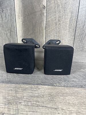 #ad Lot of 2 Single Bose Tested Working Lifestyle Jewel Mini Cube Speakers $64.00