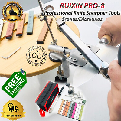 #ad Ruixin PRO8 Professional Knife Sharpener Tools Sharp Kitchen Fixed Angel Diamond $100.82