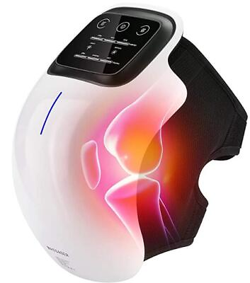 #ad Cordless Knee Massager Wireless LED Screen Cycle Heating Vibration Pain Relief $89.72