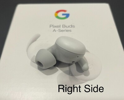 #ad Original Google Pixel Buds A Series Wireless Headset White Right R Excellent $18.89