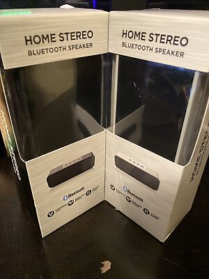 #ad Home Stereo Bluetooth Speaker Grey Or Black New Rechargeable $35.00