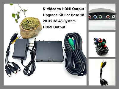 #ad S Video to HDMI Output Upgrade Kit For Bose 18 28 35 38 48 System HDMI Output $37.99